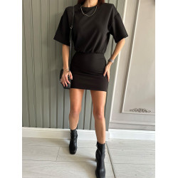 VATKALI MİNİ TİŞÖRT ELBİSE